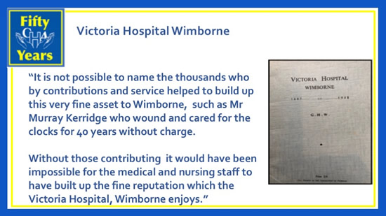 Victoria Hospital Wimborne 