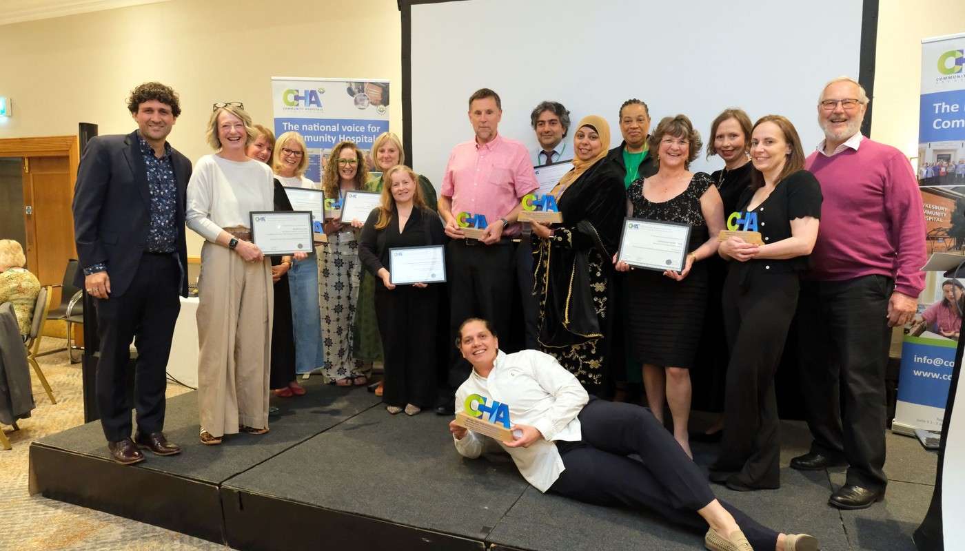 CHA conference group photograph with award winners