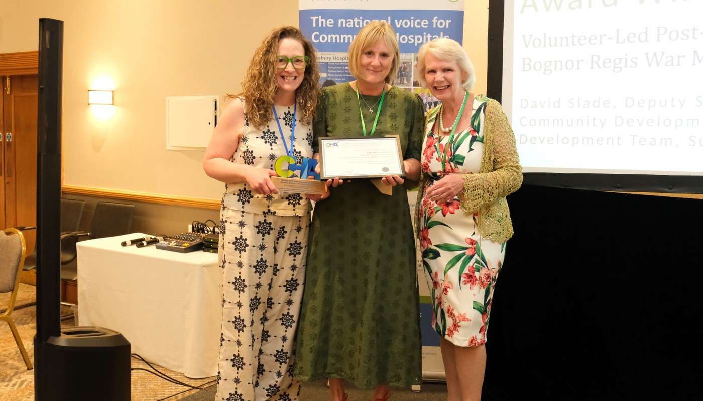 CHA award winners receiving recognition